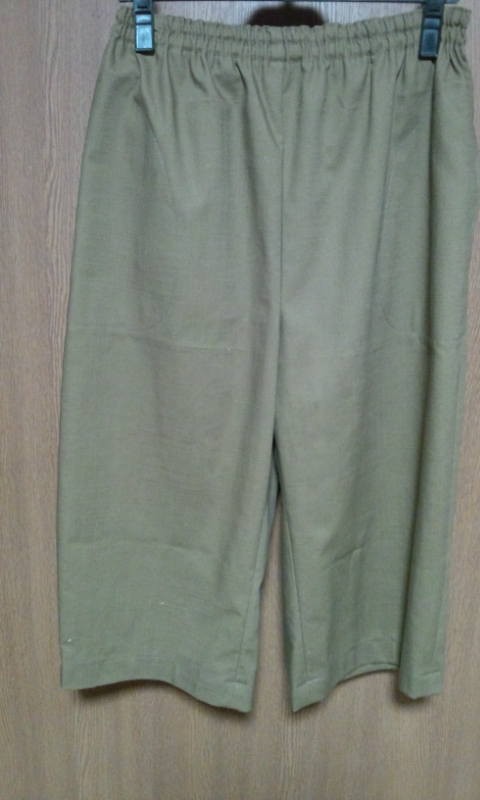 楽ちんパンツ　ジーンズ生地風