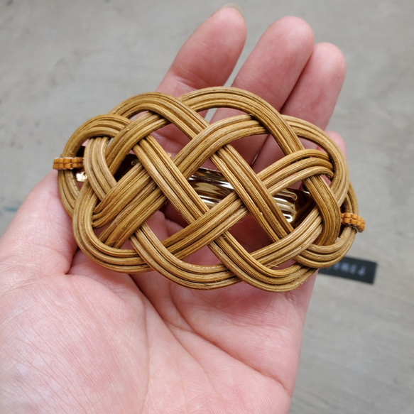 【藤編】雲瓦萊塔駝色/米白色 第3張的照片