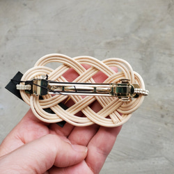 【藤編】雲瓦萊塔駝色/米白色 第6張的照片