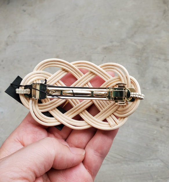 【藤編】雲瓦萊塔駝色/米白色 第6張的照片