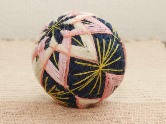 草木染め小毬〜春祭り〜 2枚目の画像