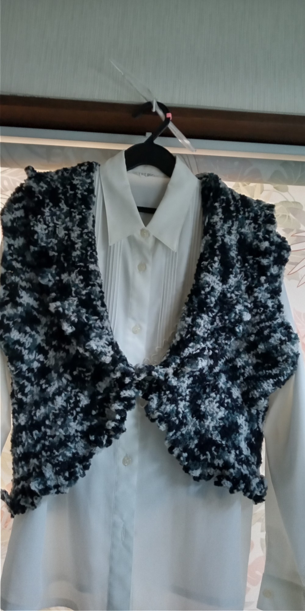 黒のグラデーションボレロ