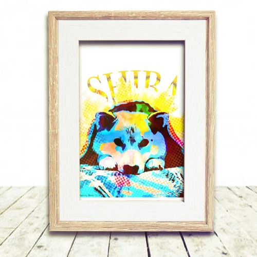 柴犬 犬 イラストインテリア アート インテリア雑貨 ポスト