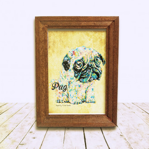 インテリア イラスト額入り画 TOCCA インテリアイラスト額入り画TOCCA