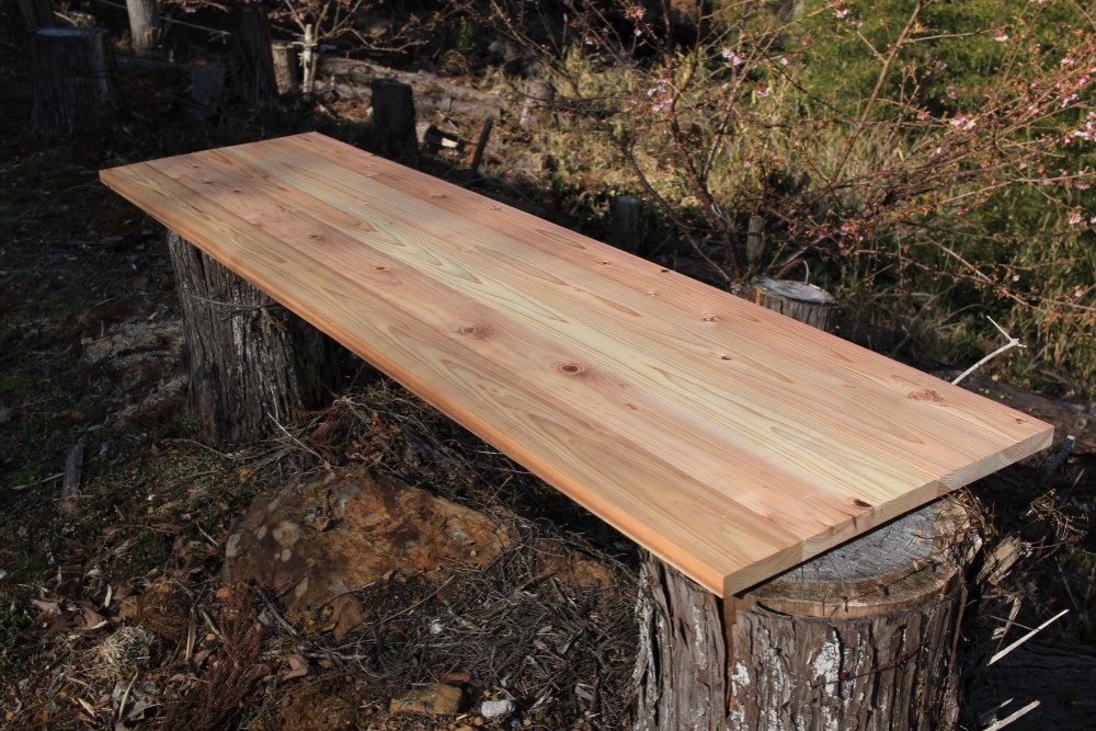 #2天然杉大小天板の大きい方 #2天然杉大小天板の大きい方