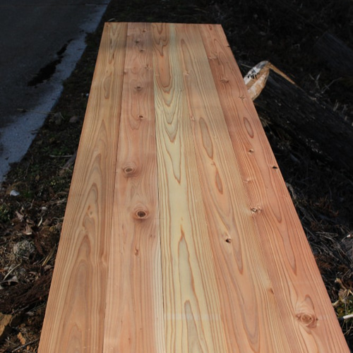 国産杉 天板 長さ2メートル 木材・板 Tenbee 通販 3542667｜Creema