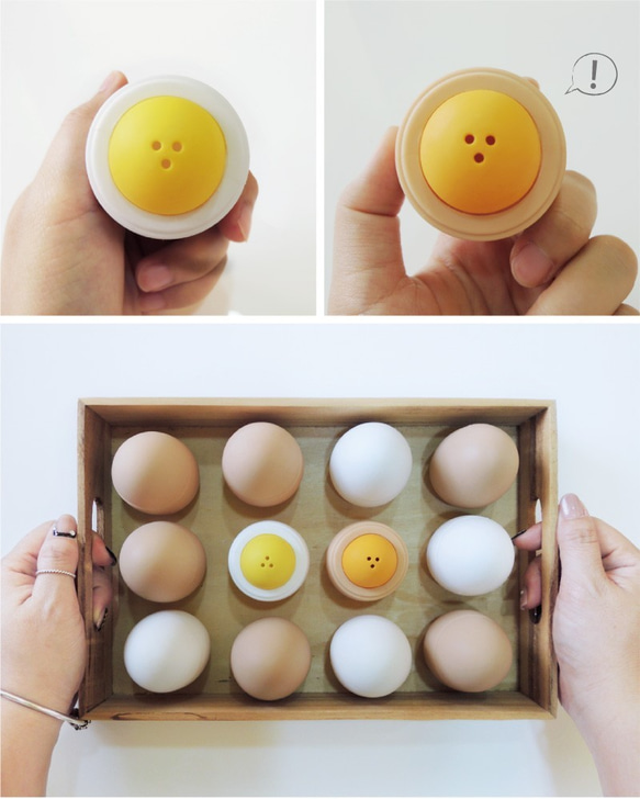 カロクリエイティブ小卵調味料ジャー環境にやさしいかわいい癒し 5枚目の画像