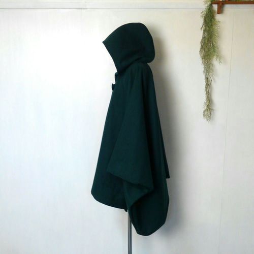 新品】ルネ Rene ケープ コート パステルグリーン ポンチョ ルネ RENE