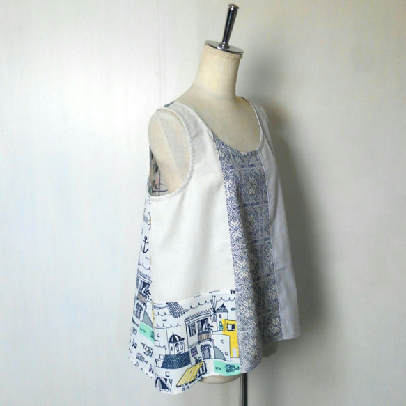 リハーズオールレースパッチワークタンクトップ リハーズオールレースパッチワークタンクトップ RehersalL