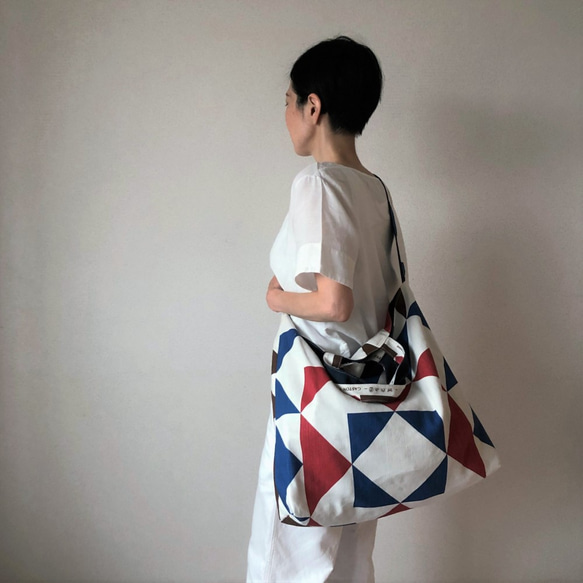 【SALE】3Way Big bag　FEZ BLUE 5枚目の画像