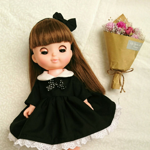 黒♥メルちゃん服♥ソランちゃん服♥2点セット その他人形 ゆうゆう