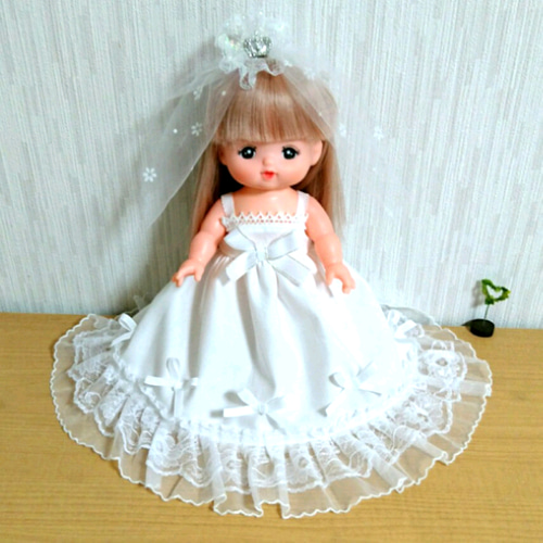 ウェディングドレス♥メルちゃん服♥ソランちゃん服♥2点セット その他 