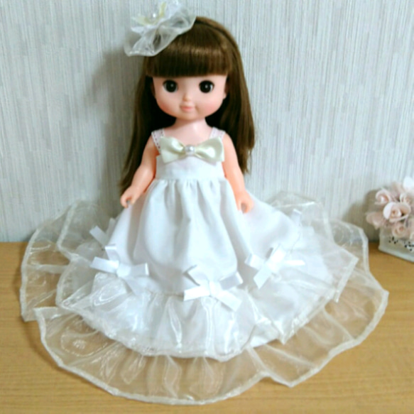 ウェディングドレス♥メルちゃん服♥ソランちゃん服♥ その他人形 