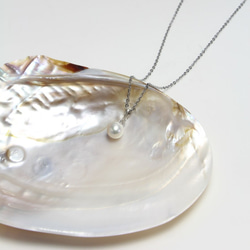 天然珍珠項鍊   925純銀項鏈 [ Shufei Arts & Crafts ] 第2張的照片