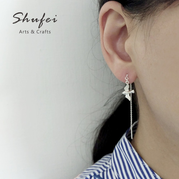 Love 925純銀耳環♥ 情人節送禮首選 ♥ [ Shufei Arts & Crafts ] 第1張的照片