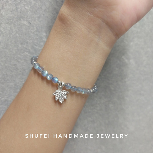 <ルナギャラクシームーンストーン/ラブラドライトシリーズ>5A