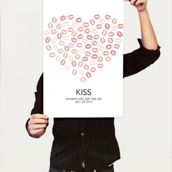 簽名樹-Kiss -A3直立 第1張的照片