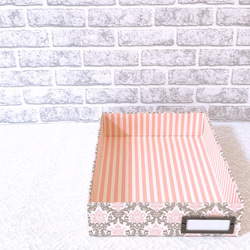 大人可愛いお道具箱 (A4) /カルトナージュボックス フリーボックス