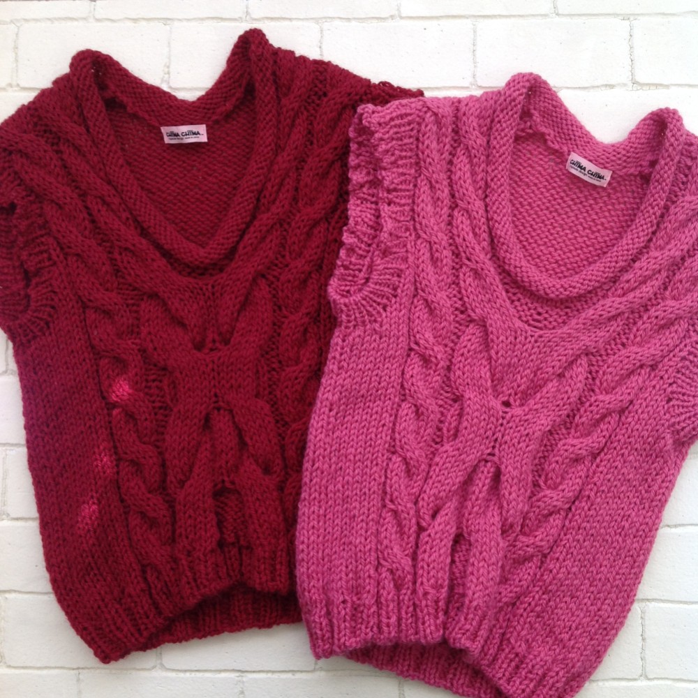 【数量限定4点 秋の福袋】【手編み】手編みニットセット