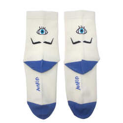 ◤獨眼翹鬍男  ◤ 童話系列_ NAKID SOCKS_襪子_短襪 第2張的照片