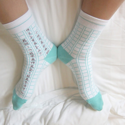 ◤作文簿  ◤ 文具系列_ NAKID SOCKS_襪子_短襪 第7張的照片