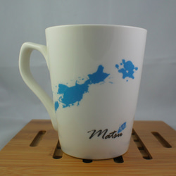 【Design of splash-ink】Chinese crested tern Mug 2枚目の画像