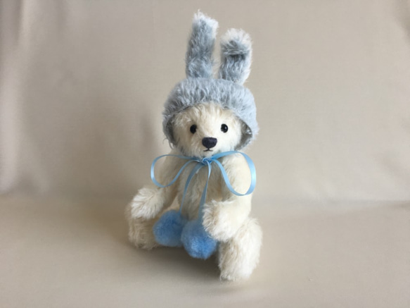 うさぎのかぶりものテディベア ぬいぐるみ POLARIS BEAR 通販 4346254