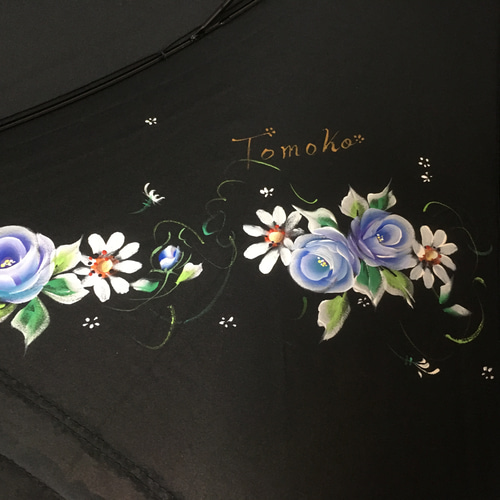 日傘 晴雨兼用 傘 薔薇 トールペイント 傘・日傘 marie 通販 日傘 晴雨兼用 傘 薔薇 トールペイント 傘・日傘 marie 通販