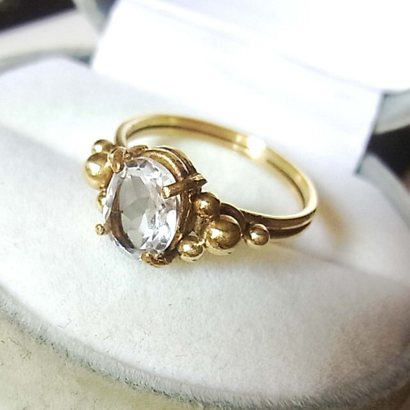 値下げ中　 イエローオーバルカットリング オーバルカット ダイヤモンド デザイン リング 1.00 ct K18