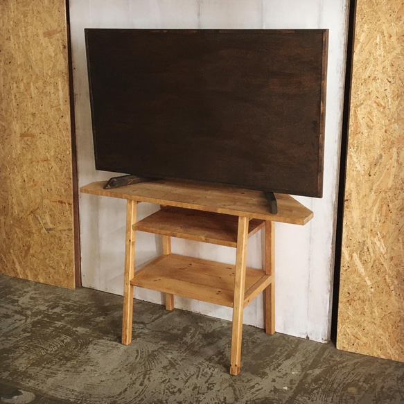 かどにも置けるテレビ台 ハイタイプ 