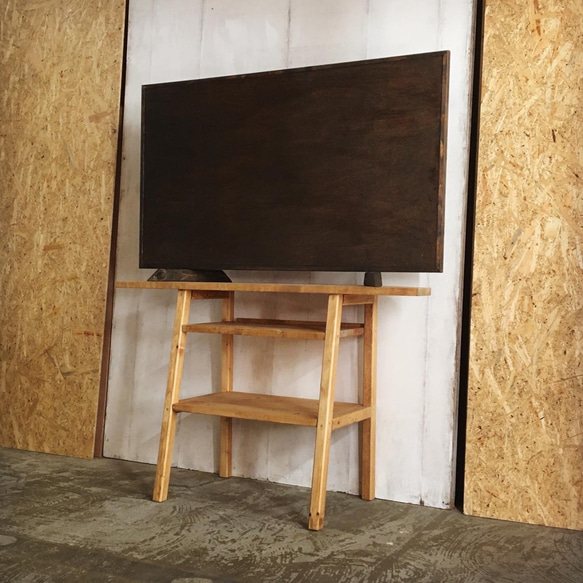 かどにも置けるテレビ台 ハイタイプ 