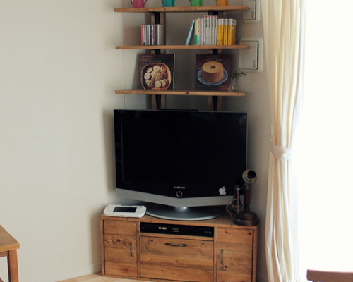 座机、TV台（ハンドメイド） テレビ台 テレビボード ローボード おしゃれ 幅180cm tvボード