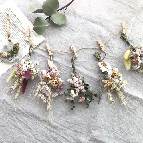 dried flower garland ドライフラワー ガーランド ドライフラワー L