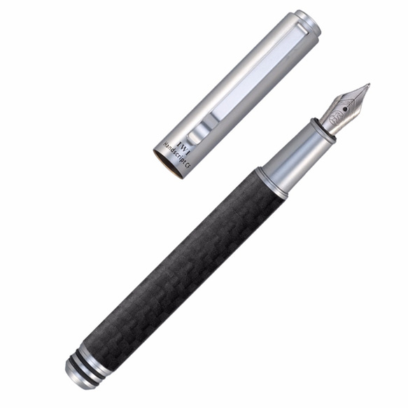 【IWI】Handscript Series Fountain pen-Carbon fiber 1枚目の画像