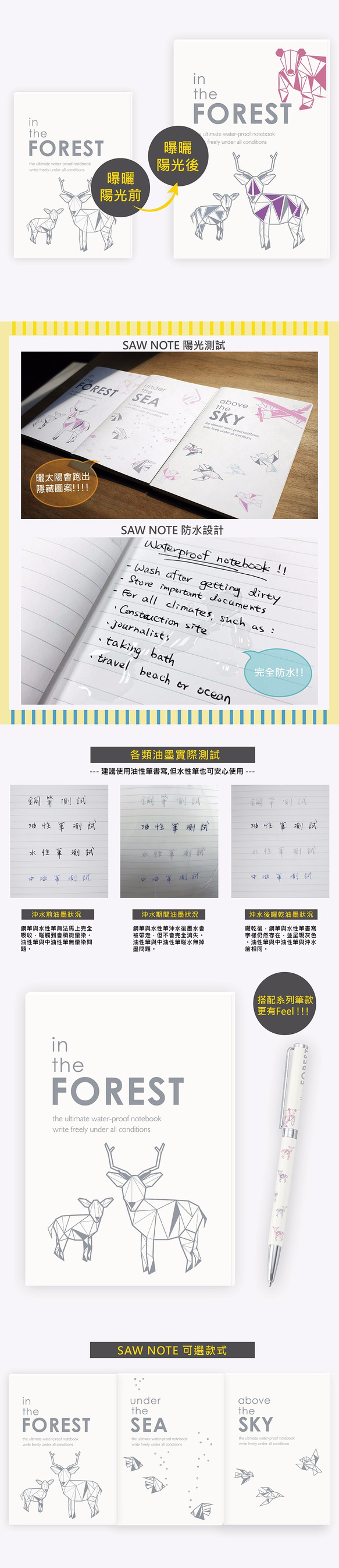 【IWI】SAW note 超能筆記本-單本販售-3款供選擇 第2張的照片