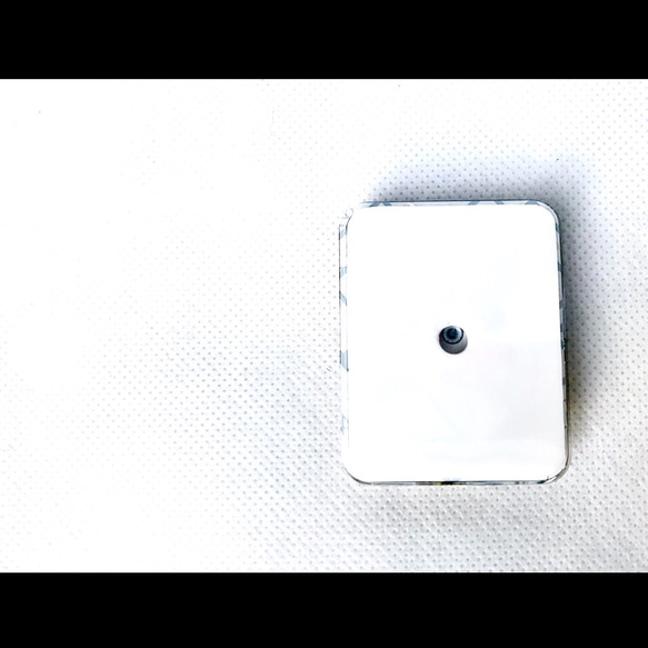 スマホリング 黒 白 リング スマホ ケータイ カバー ケース アクセサリー ホワイト ブラック モノクロ 4枚目の画像