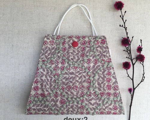 マスクケース＊ミナペルホネン＊スリーピングローズ＊タンバリン