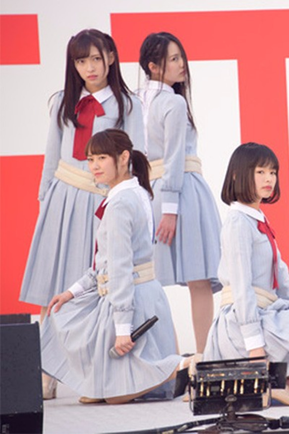 NGT48 青春時計 MUSIC スタンプ登場 制服 ワンピース風 コスプレ衣装
