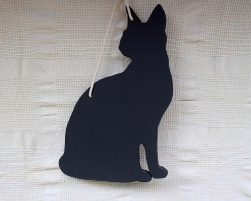 どうぶつ黒板座り猫 その他インテリア雑貨 moonchild 通販 どうぶつ黒板座り猫 その他インテリア雑貨 moonchild 通販