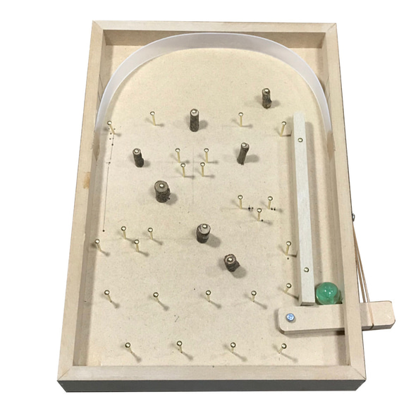 「ルールは自分で決める！ ピンボール作り」工作キット キット moonchild 通販｜Creema(クリーマ) 9227522