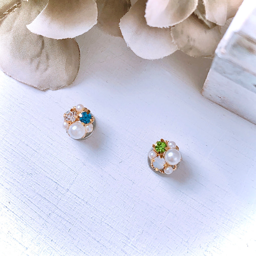 マグネットピアス 危険 キラキラ♡マスクピアス゜+.:.゜