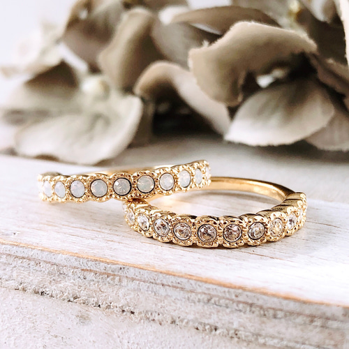 Amazon | スワロフスキー エタニティ リング 2.5mm SWAROVSKI CZ