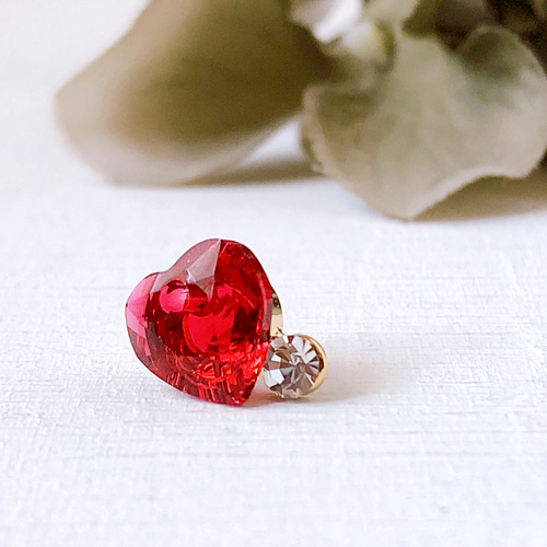 ハートマスクチャーム❤︎】スワロ マスクピアス マグネットタイプ