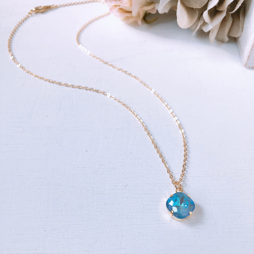 Swarovski necklace スワロフスキーネックレス 約40cm オフ