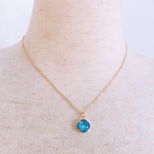 Swarovski necklace スワロフスキーネックレス 約40cm オフスクエア ...