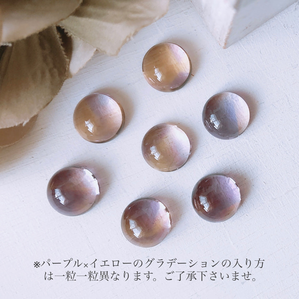 好的折扣！ ︎寶石品質紫黃晶 AAA 項鍊和戒指套裝天然寶石約 10 毫米 第13張的照片