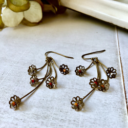 fleuret C（フルーレ カーブ) pierce/earring 4枚目の画像