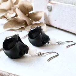 monotone color pierce/earrings モノトーンカラーのピアス/イヤリング 5枚目の画像