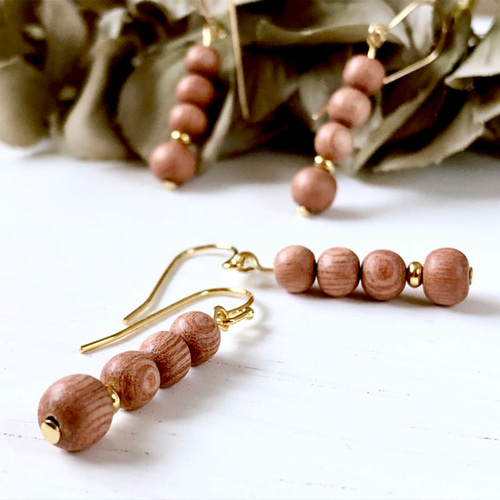 ウッディピアス/イヤリング woody-woody pierce/earring ピアス 