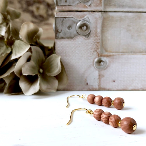 ウッディピアス/イヤリング woody-woody pierce/earring ピアス 